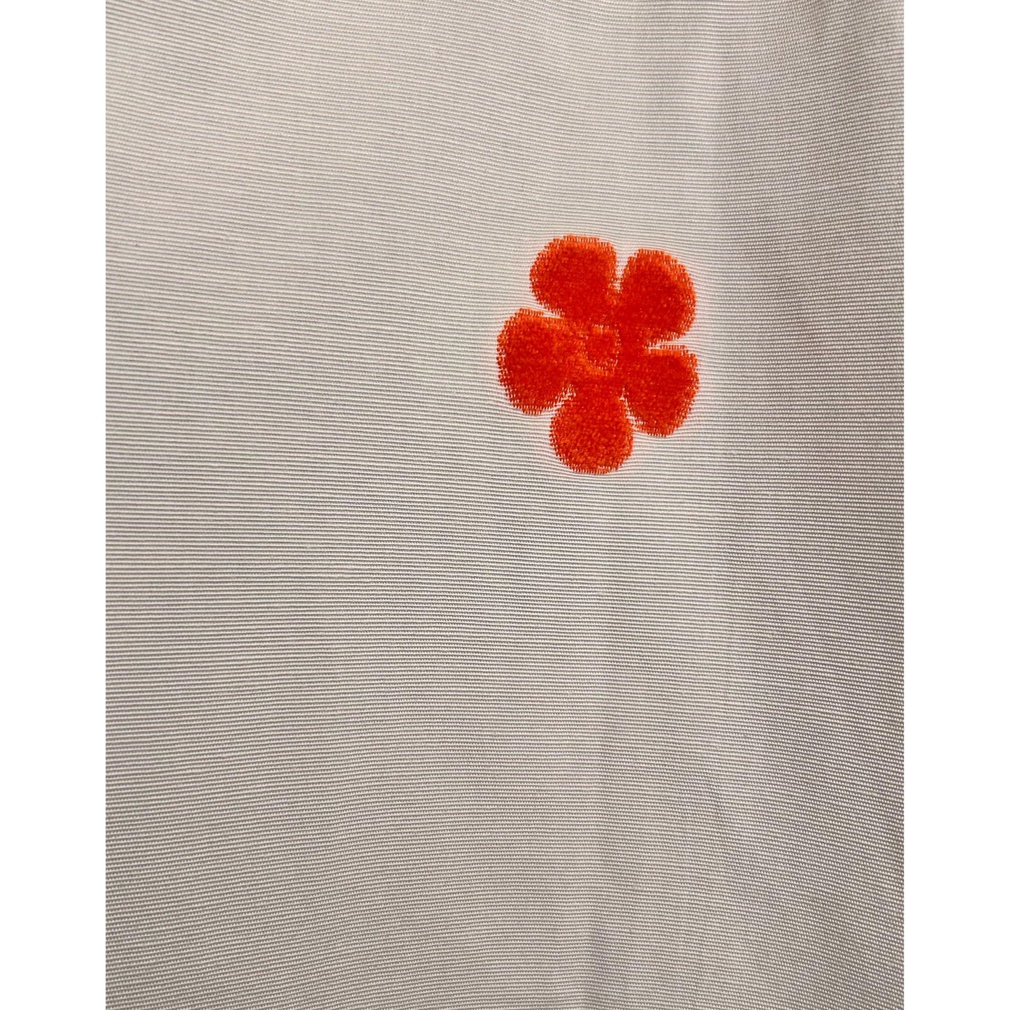 Beige Curtain with Small Colorful Flowers - 140x265cm