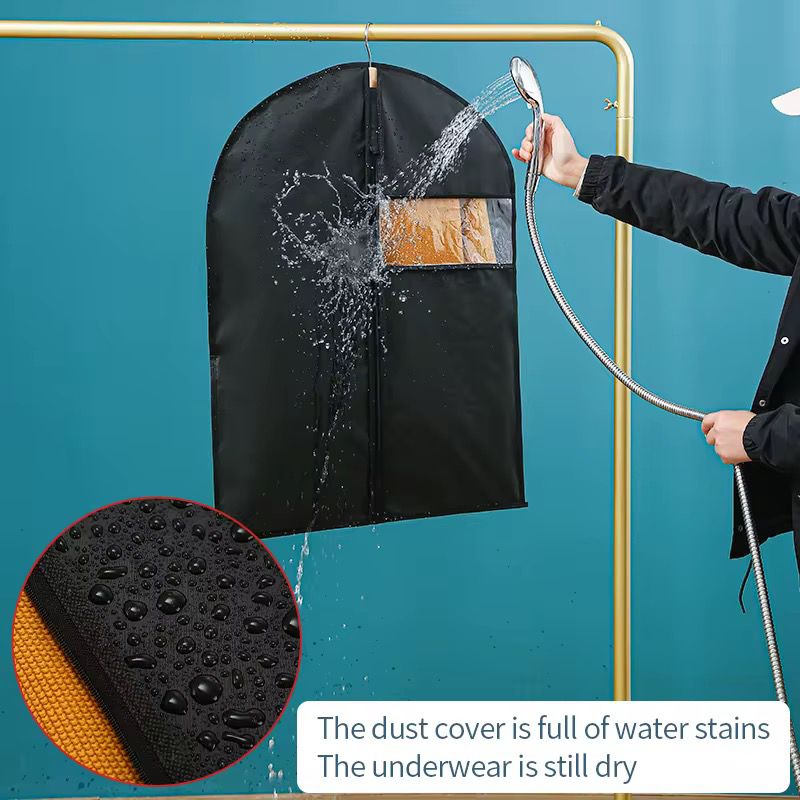 Black Garment Cover for Clothes and suits