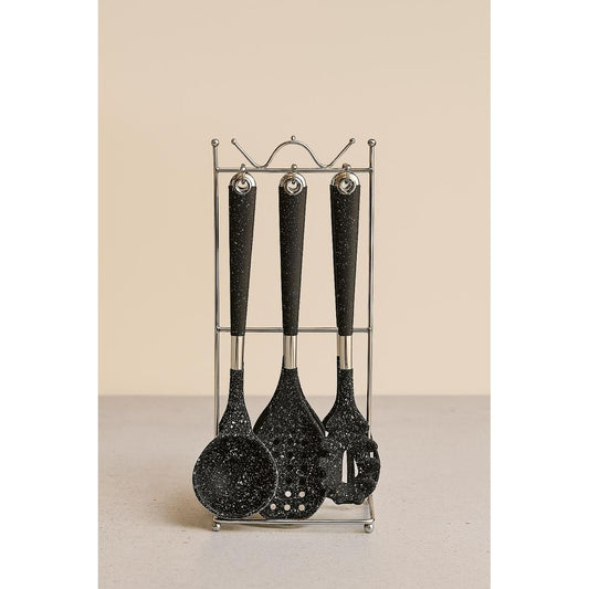 6 Pcs Kitchen Set – Stylish & Functional Cooking Essentials - GREY