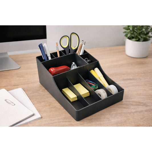 Multi-Compartment Desk Organizer