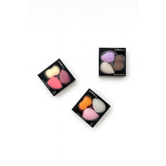 3pcs Makeup Puff Set – Soft Blending Sponges for Flawless Finish
