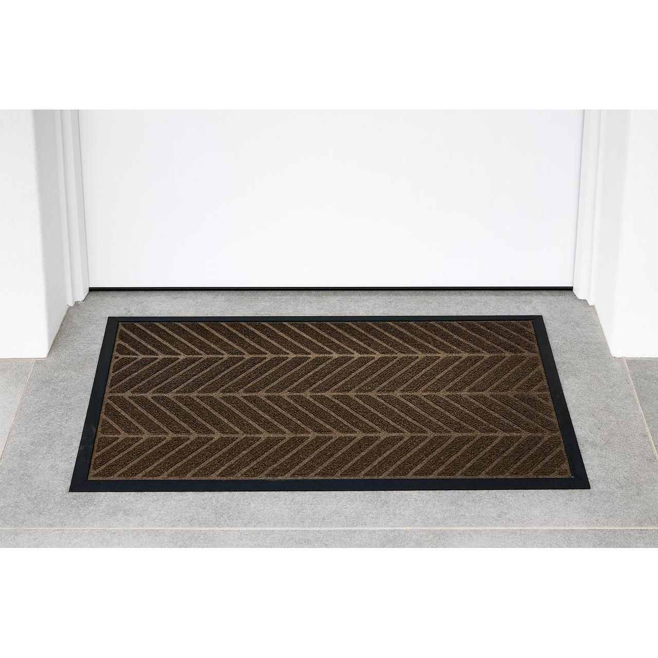 Brown Thick Doormat – Heavy-Duty Non-Slip Entrance Mat
