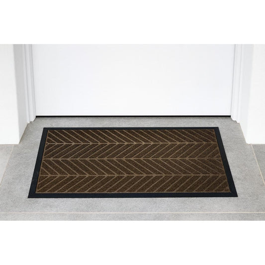 Brown Thick Doormat – Heavy-Duty Non-Slip Entrance Mat
