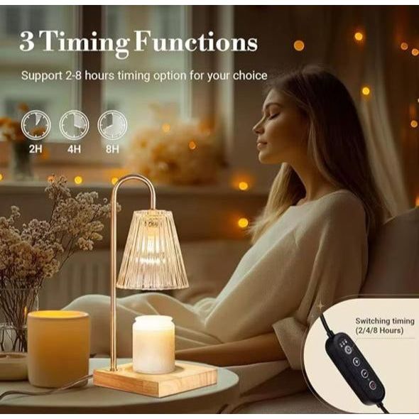 Golden hour Crystal Table Lamp