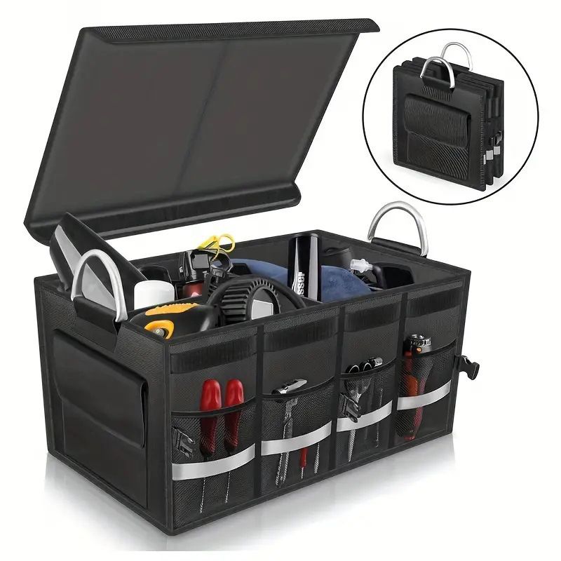 Premium Car Trunk Organizer - 60x35x30cm