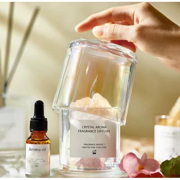 Crystal Aroma Fragrance Diffuser - Blackberry, Rose & Oud