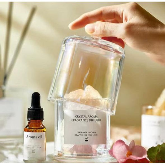 Crystal Aroma Fragrance Diffuser - Blackberry, Rose & Oud