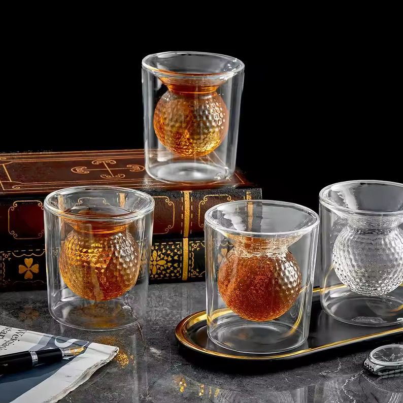 Double Wall Golf Ball design Cup - 150ml