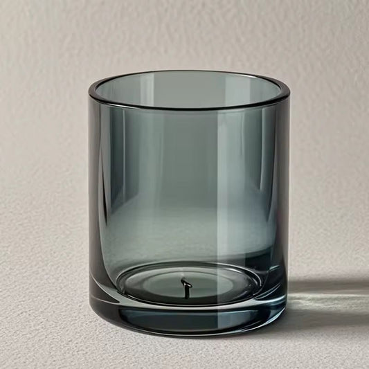 Glass Tumble Dark Smoke - 250ml