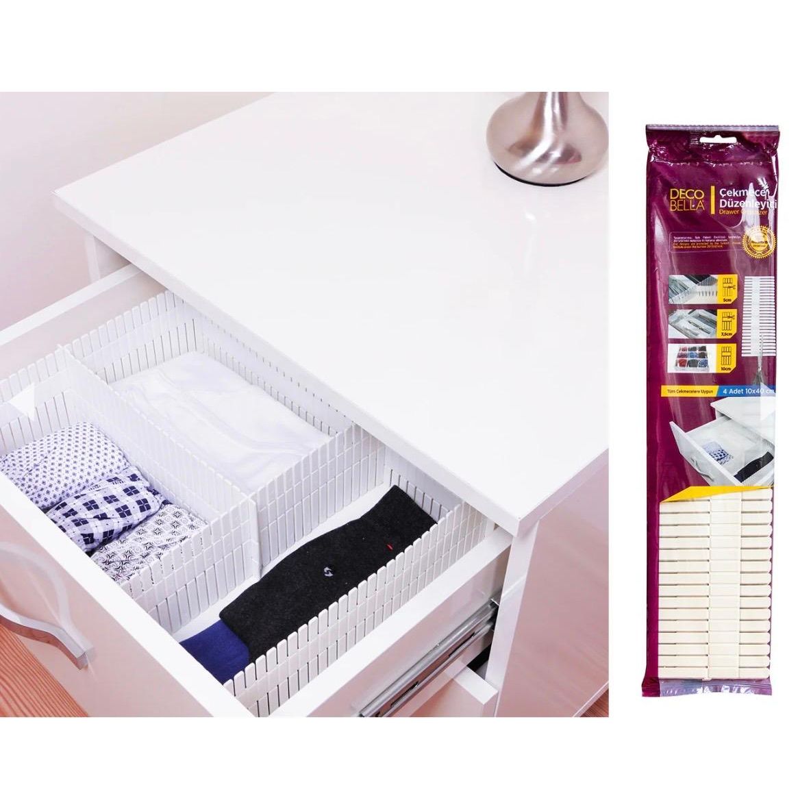Adjustable Drawer Dividers