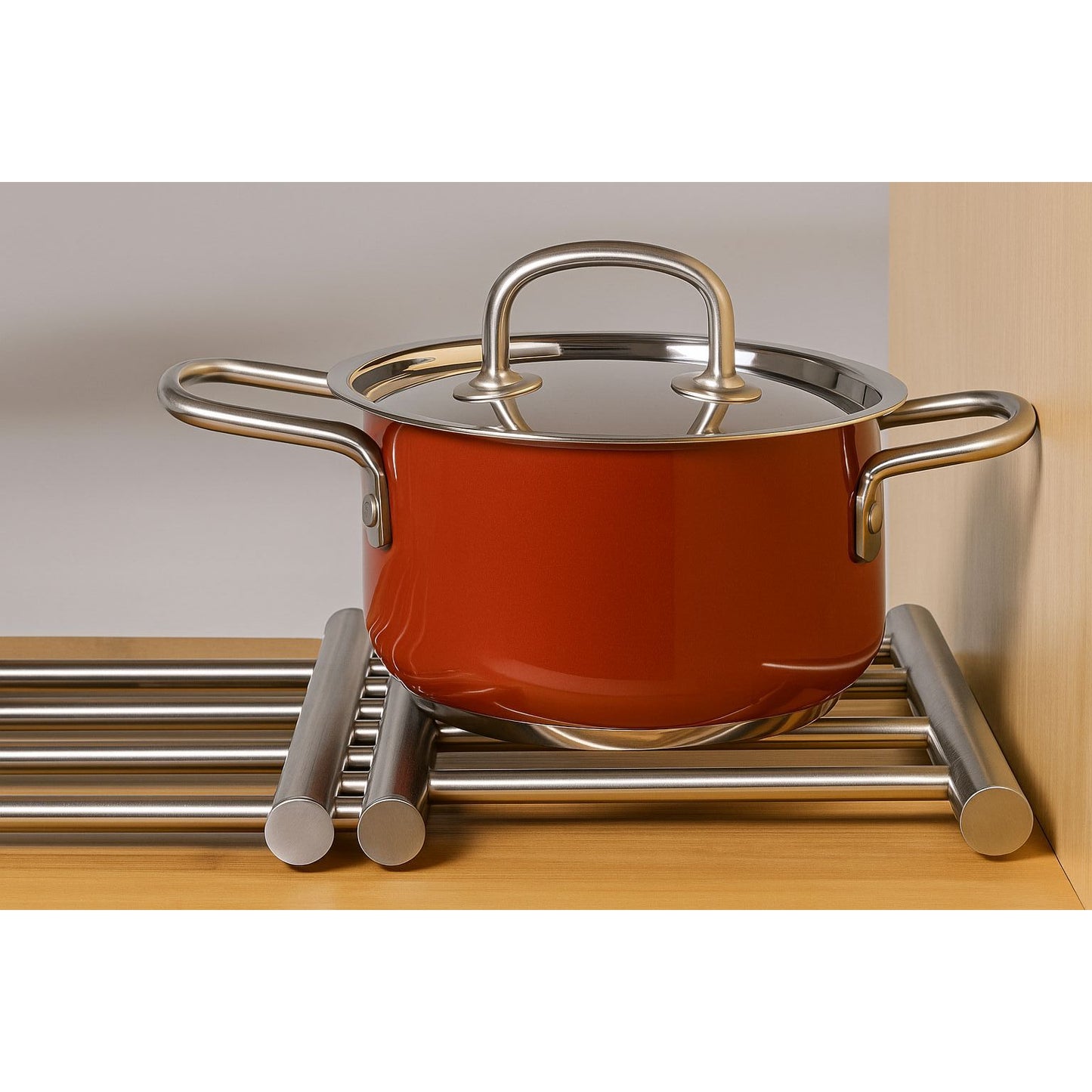 Expandable Stainless Steel Pot Stand - Heat Resistant