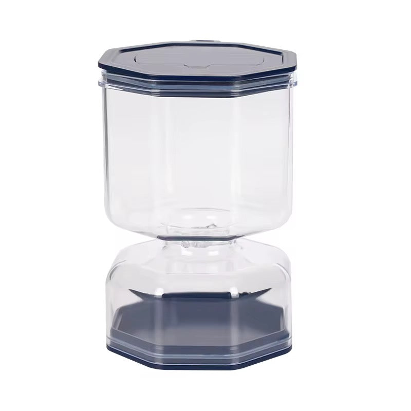 Airtight Plastic Pickle Storage & Strainer