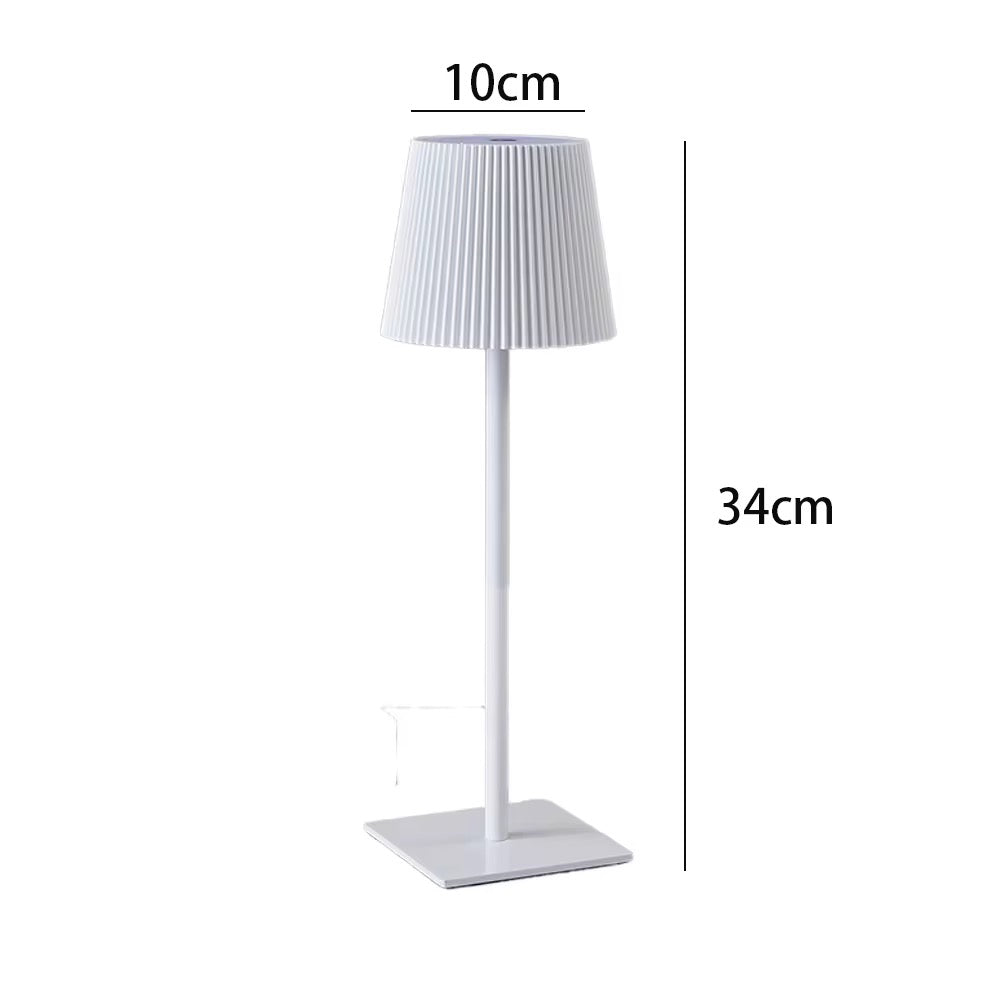 Modern White Minimalist LED Table Lamp