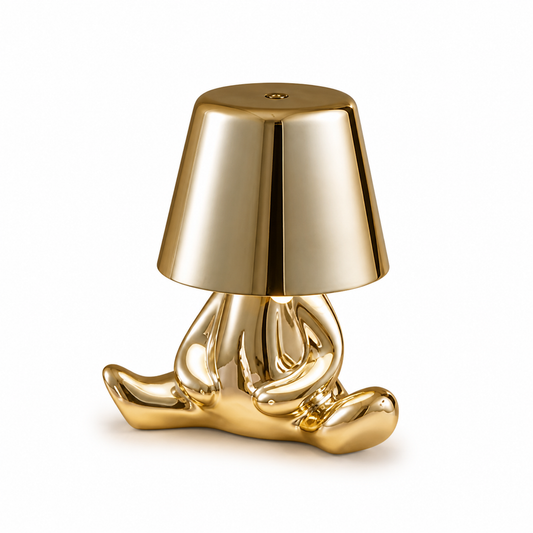 Luxury Gold Abstract Human Table Lamp