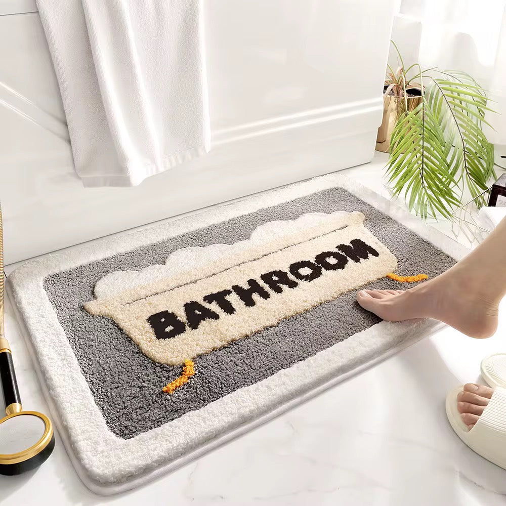Anti-Slip Bathroom Bath Mat - 40x60cm