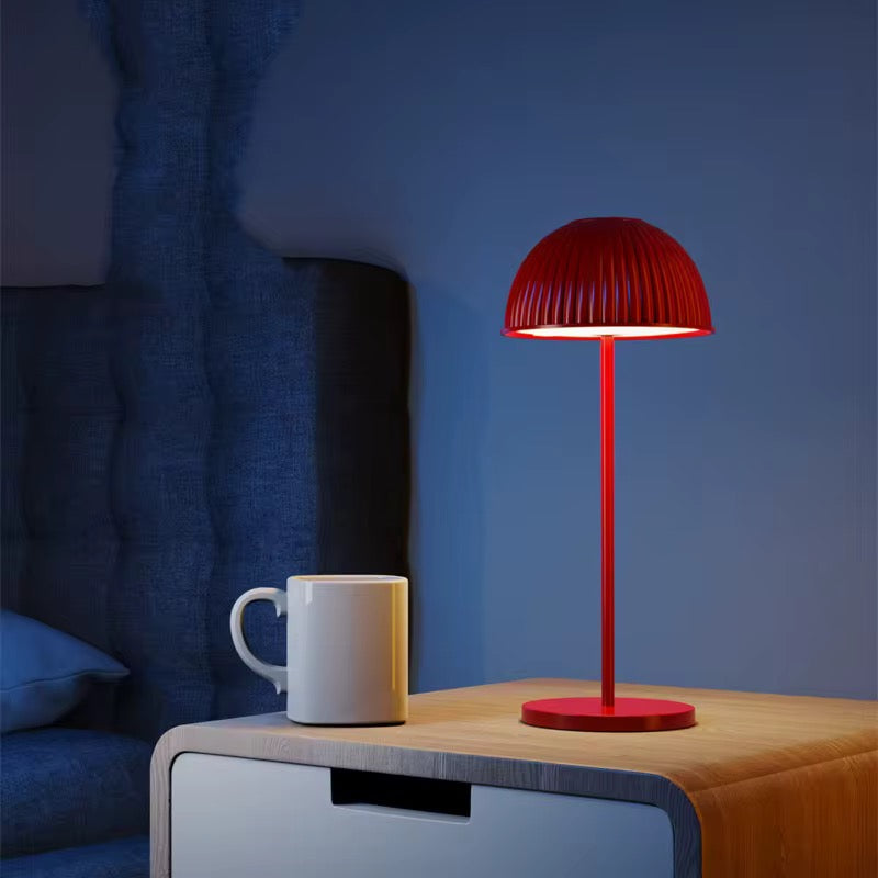 Modern Ambient LED Table Lamp - RED