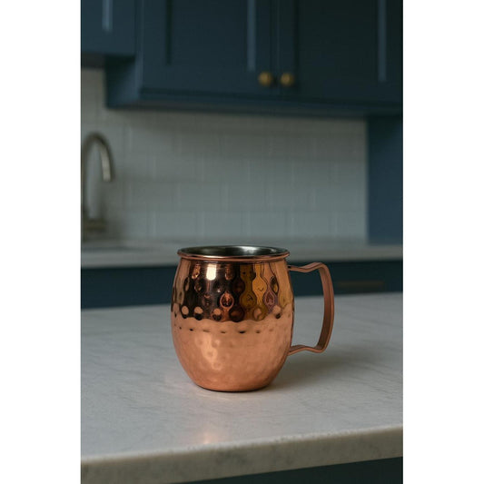 Hammered Copper Mug