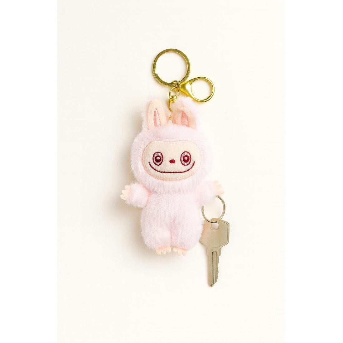 Labubu Plush Keychain – Cute Cartoon Character Keyring – Morganhomes