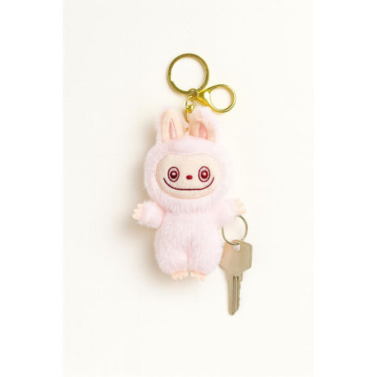 Labubu Plush Keychain – Cute Cartoon Character Keyring