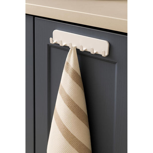 Multi-Hook Over Cabinet Organizer - 6 Hook Hanger