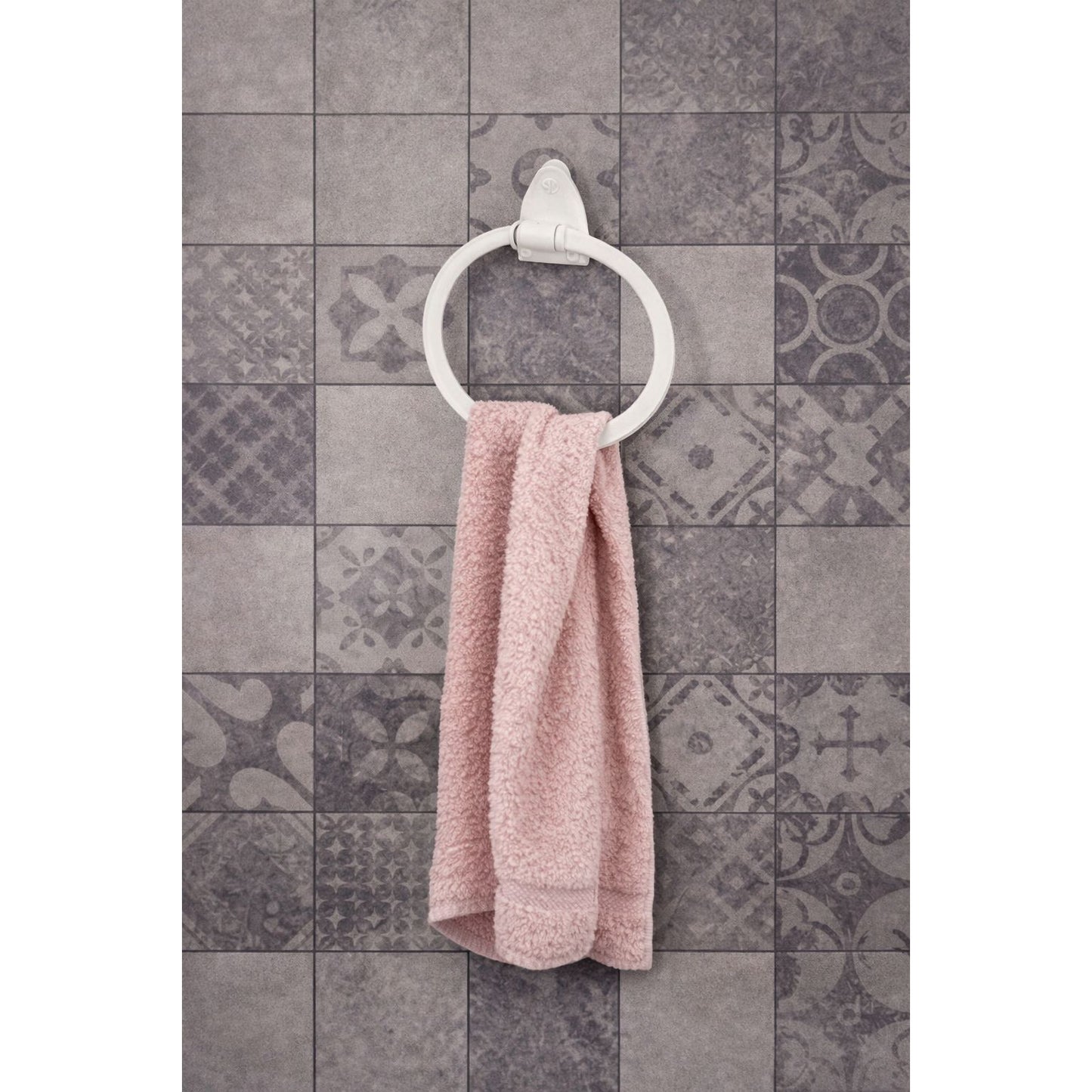 Wall-Mounted Towel Ring Holder