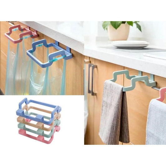 Over-the-Cabinet Multipurpose Hook Rack