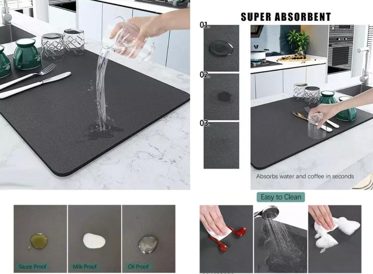 Multi-Use Absorbent Mat 50x80cm