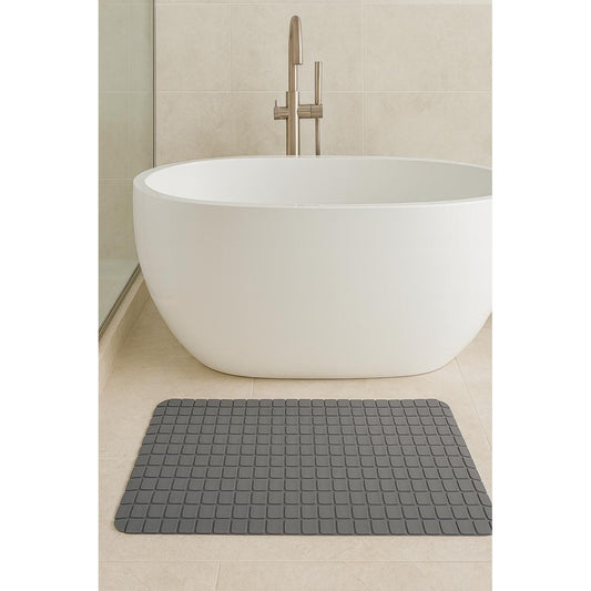 Non-Slip Rubber Bathroom Mat 70x40cm – Waterproof Anti-Skid Floor Mat