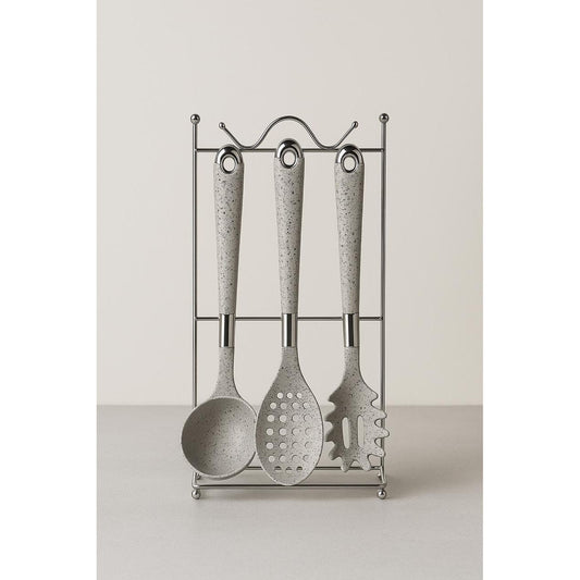 6 Pcs Kitchen Set – Stylish & Functional Cooking Essentials - GREY