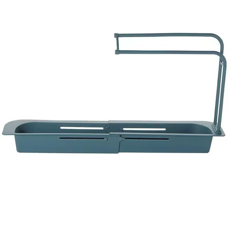 Expandable Over-Sink Towel & Sponge Rack