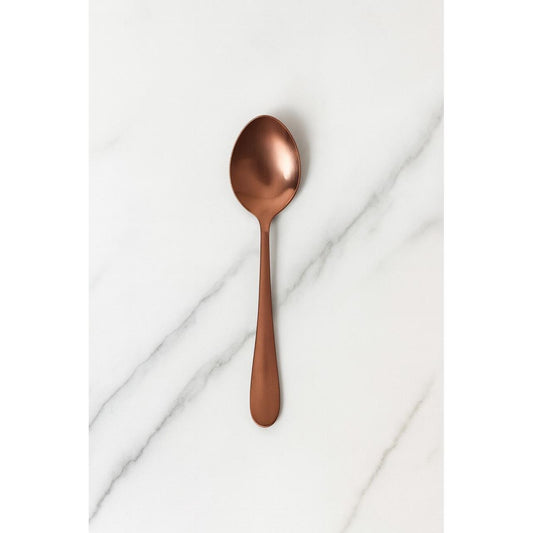 Large Bronze Stainless Steel Spoon - Set of 6 pcs