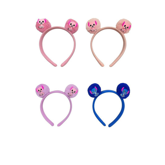 Kids Cartoon Stitch Design Headbands – Cute Hair Accessories