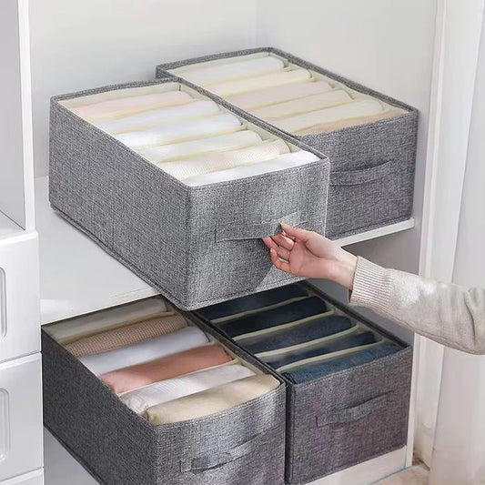 Drawer Storage Organizer for Clothes & Accessories - 6 grids