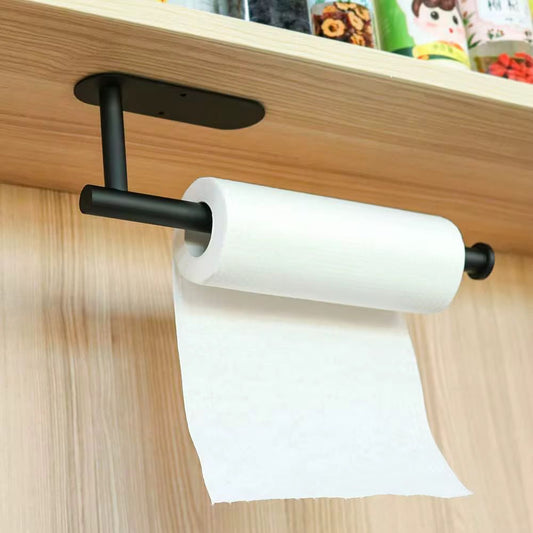 Adhesive Under-Shelf Paper Towel Holder - No drilling