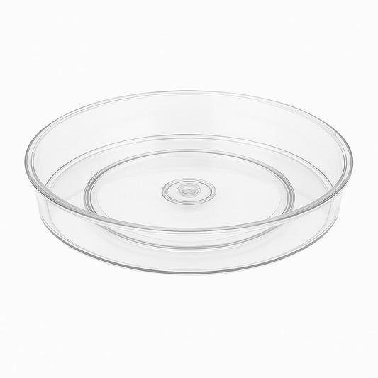 Transparent 360° Rotatable Organizer – Multi-Purpose Storage 30cm