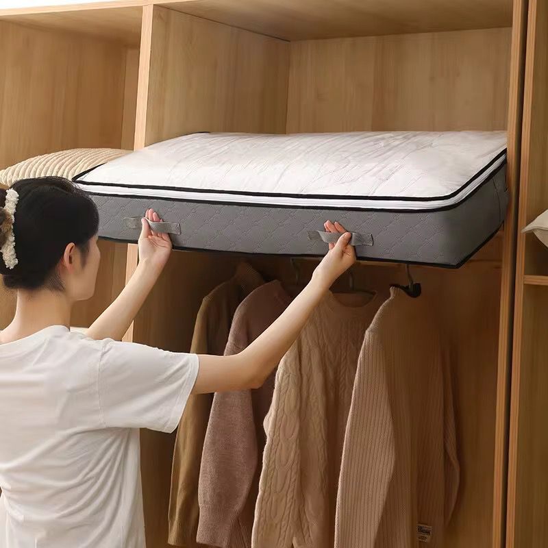 Cabinet bedroom Storage for Duvets, Clothes, and Blankets 100x50x15cm