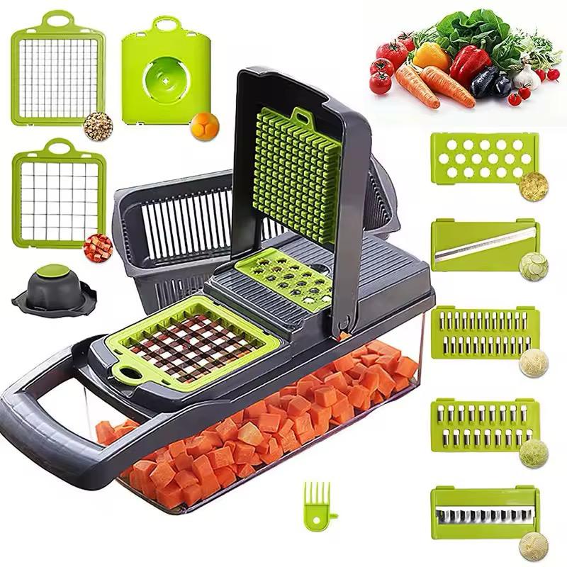 Multi-Functional Vegetable Chopper & Slicer