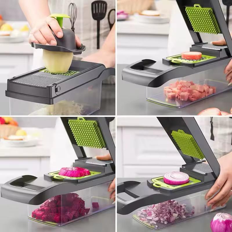 Multi-Functional Vegetable Chopper & Slicer